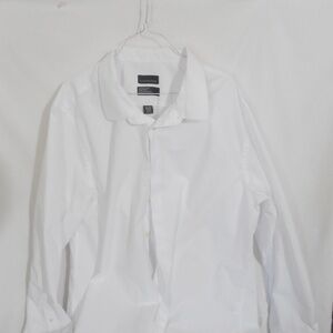 Covington Mens Longsleeve White Dress Shirt